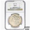 Image 1 : 1892 Morgan Silver Dollar NGC AU50