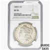 Image 1 : 1884-S Morgan Silver Dollar NGC XF45