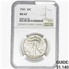 Image 1 : 1943 Walking Liberty Half Dollar NGC MS67