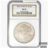 Image 1 : 1878 7TF REV 78 Morgan Silver Dollar NGC MS63