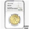 Image 1 : 1941-D Walking Liberty Half Dollar NGC MS66+