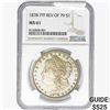 Image 1 : 1878 7TF REV 79 Morgan Silver Dollar NGC MS61