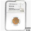 Image 1 : 1909 Indian Head Cent NGC MS62 RB