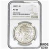 Image 1 : 1882-S Morgan Silver Dollar NGC MS66