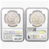 Image 2 : [2] 1889 Morgan Silver Dollar NGC BU
