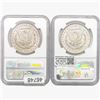 Image 2 : [2] 1889 Morgan Silver Dollar NGC BU