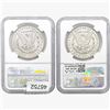 Image 2 : [2] 1889 Morgan Silver Dollar NGC BU