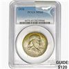 Image 1 : 1958 Franklin Half Dollar PCGS MS65