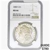 Image 1 : 1880-S Morgan Silver Dollar NGC MS66