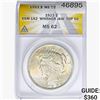 Image 1 : 1923 Silver Peace Dollar ANACS MS62 VAM-1A2