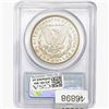 Image 2 : 1880-CC Morgan Silver Dollar PCGS MS63 8/ Low 7
