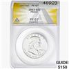 Image 1 : 1963 Franklin Half Dollar ANACS PF67 CAMEO, PF