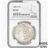 Image 1 : 1881-S Morgan Silver Dollar NGC MS66