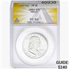 Image 1 : 1960 Franklin Half Dollar ANACS PF68 OBV DCAM, PF