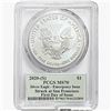 Image 2 : 2020-S Silver Eagle PCGS MS70 FDI