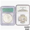 Image 1 : [2] Varied US Silver Coinage ICG/NGC MS/AG [1884-O, 1923-S]