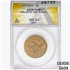 Image 1 : 1855 NY Token 802 Scovill ANACS MS64 BRN Miller
