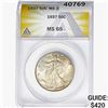Image 1 : 1937 Walking Liberty Half Dollar ANACS MS65