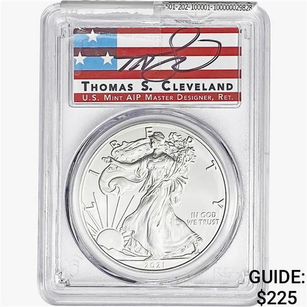 2021-S Silver Eagle PCGS MS70 FDI EI