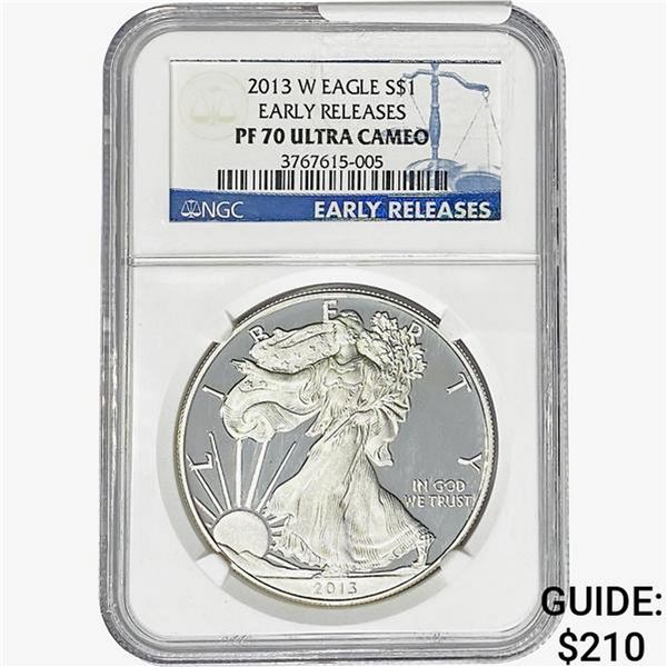 2013-W Silver Eagle NGC PF70 UC ER