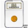 1928 Wheat Cent NGC MS66 RD