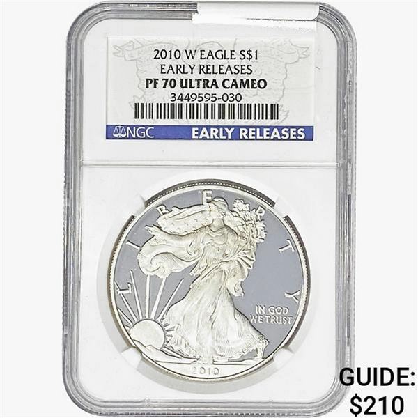 2010-W Silver Eagle NGC PF70 UC ER