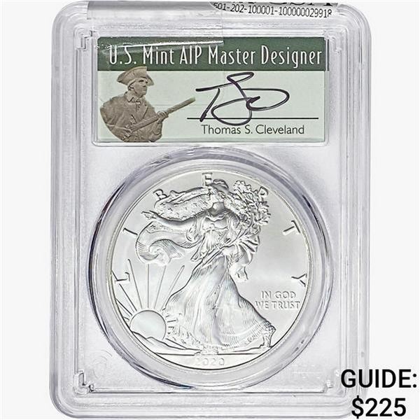 2020-S Silver Eagle PCGS MS70 FDI