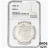 Image 1 : 1885 Morgan Silver Dollar NGC MS64