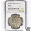 Image 1 : 1878 7TF Morgan Silver Dollar NGC MS62 REV 79