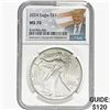 Image 1 : 2024 $1 ASE 1 OZ NGC MS70