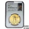Image 1 : 2024 1oz Gold $50 AGE NGC MS70