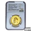 Image 1 : 2024 1oz Gold $1 Flowing Hair NGC PF70 HR UC