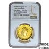 Image 1 : 2024 1oz Gold $1 Flowing Hair NGC PF70 HR UC