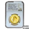 Image 1 : 2024 1oz Gold $1 Flowing Hair NGC PF70 HR UC