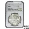 Image 1 : 1881-S Morgan Silver Dollar NGC MS67