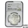 Image 1 : 1880-S Morgan Silver Dollar NGC MS67