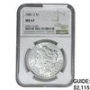 Image 1 : 1881-S Morgan Silver Dollar NGC MS67