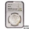 Image 1 : 1881-S Morgan Silver Dollar NGC MS67