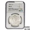 Image 1 : 1882-S Morgan Silver Dollar NGC MS67