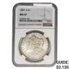 Image 1 : 1881-S Morgan Silver Dollar NGC MS67