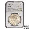 Image 1 : 1881-S Morgan Silver Dollar NGC MS67