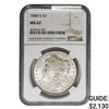 Image 1 : 1880-S Morgan Silver Dollar NGC MS67
