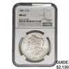Image 1 : 1881-S Morgan Silver Dollar NGC MS67