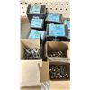 Image 2 : GROUP LOT PART BOXES STAINLESS BOLTS, CAP SCREWS, NYLOCKS