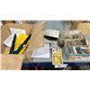 Image 1 : BOX LOT OF SNAPS AND INSTALLATION TOOLS PLUS THREADED INSERTS AND INSTALLATION TOOL