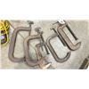 Image 2 : 5 LARGE C CLAMPS