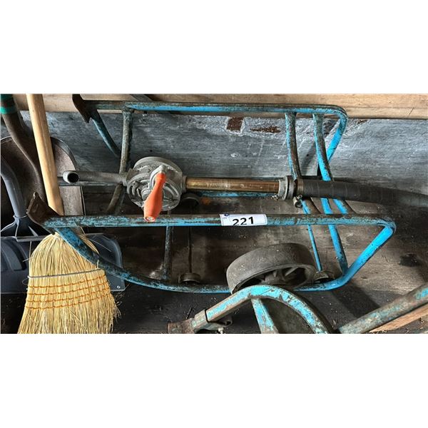 BARREL DOLLY WITH PUMP