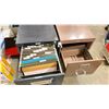 Image 2 : 2 X 2 DRAWER LETTER SIZE METAL FILE CABINETS. ONE HAS KEYS.