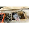 Image 2 : GROUP LOT ENGINE HARNESS IGNITION COMPONENTS MERC, POWER STEERING, OIL LINES, REMOTE OIL FILTER,