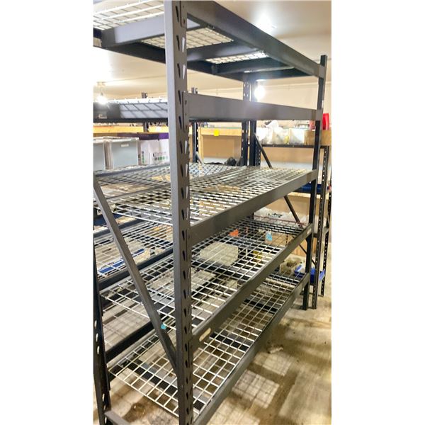 7HX2X6'W METAL SHELVING-ADJUSTABLE. WIRE DECKING